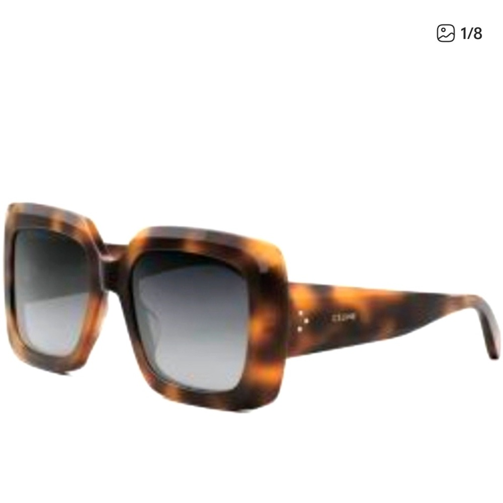 CELINE BOLD 3 DOTS CL40263I Sunglasses (Havan Brown)